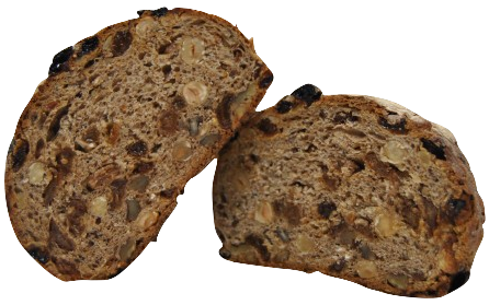 Noten Rozijnenbrood Binnenkant